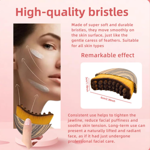 <span class=keywords><strong>Pinceau</strong></span> de maquillage synthétique de qualité supérieure, logo personnalisé, vente en gros populaire, <span class=keywords><strong>pinceau</strong></span> unique pour le contour lymphatique du visage et du cou, soin quotidien de la peau - Product Image 5