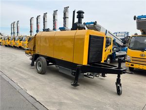 ปั๊มคอนกรีตแบบลากจูง ยี่ห้อ JIUHE ประสิทธิภาพสูง คุณภาพเยี่ยม รุ่น DHBT50 60 80 100 ซีรีส์ - Product Image 5