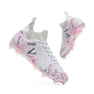Chaussures de football respirantes à tige haute pour l'école, intérieur et extérieur, pour hommes et jeunes, pour l'entraînement sportif - Product Image 5