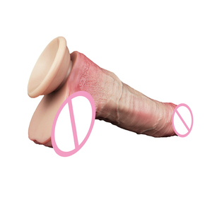 6.8 ''doppio strato di silicone Dildo realistico per adulti Plug anale masturbatore stimolazione clitica Orgsm giocattolo del sesso per donna - Product Image 6