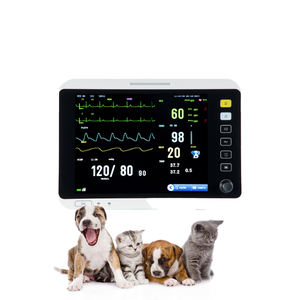 Barato Multi-parámetro Monitor de paciente Precio Monitor de paciente veterinario con capnógrafo Animal Ecg Vet Monitor de signos vitales - Product Image 4