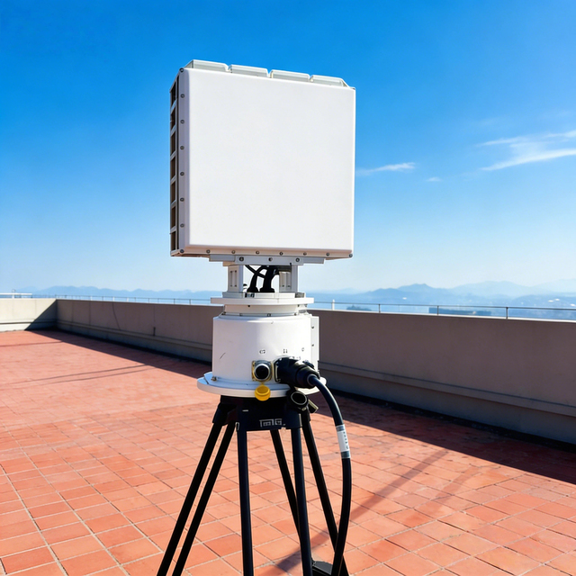 Drone Detection Radar for Micro-Doppler Signature Recognition X Band 5KM Drone and Bird Discrimination