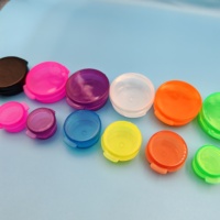 Mini pots en plastique à bouchon rabattable de 1 ml, 3 ml, 5 ml, 10 ml, flacons vides rechargeables pour le stockage de liquides cosmétiques