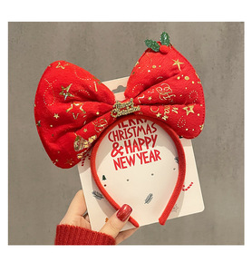 Kerst Elanden Gewei Hoofdband Klokken Explosies Hoofdtooi Hoofdband Voor Schattige Kinderen Decoratieve Geschenken - Product Image 4