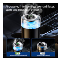 Automatique Intelligent Mini Haut De Gamme Voiture Aromathérapie Machine USB Rechargeable Sans Eau Électrique 10ml Portable Décoration Ménage