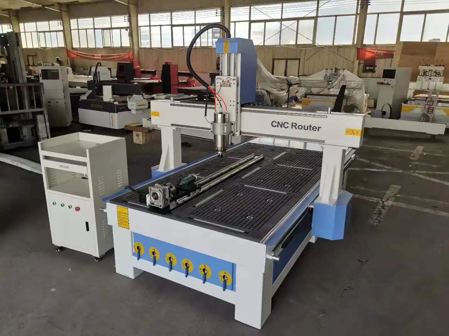 1325 CNC router / 4 axis cnc woodworking machine for PVC MDF Acrylic with rotary