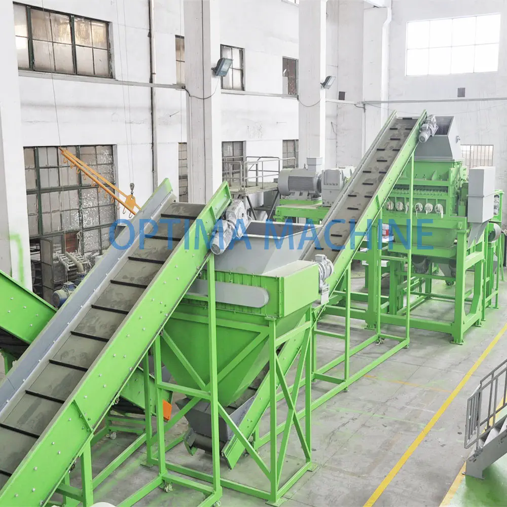 New design used Tire Recycling Machinery solution automatic Waste Tyre Recycling plant with CE