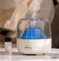 Humidificateur d'air portable avec lumière colorée, diffuseur d'huiles essentielles pour la maison et la chambre, purificateur d'air