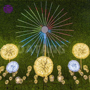 Dazzling IP65 Waterproof <b>LED</b> Firework <b>Tree</b> <b>Light</b> for Landscape Outdoor Festival and Holiday Celebrations Decorations - Product Image 2