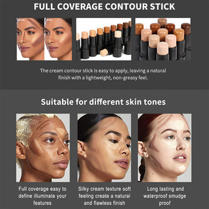 Stick de contour sans logo, maquillage en marque blanche, stick de contour et de modelage pour les yeux, en stock, vente en gros, logo personnalisé - Product Image 3