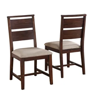 Strong And Durable Structure Solid Beech Wood Commerical Grade Dining Chair For USA Restaurant DC-203