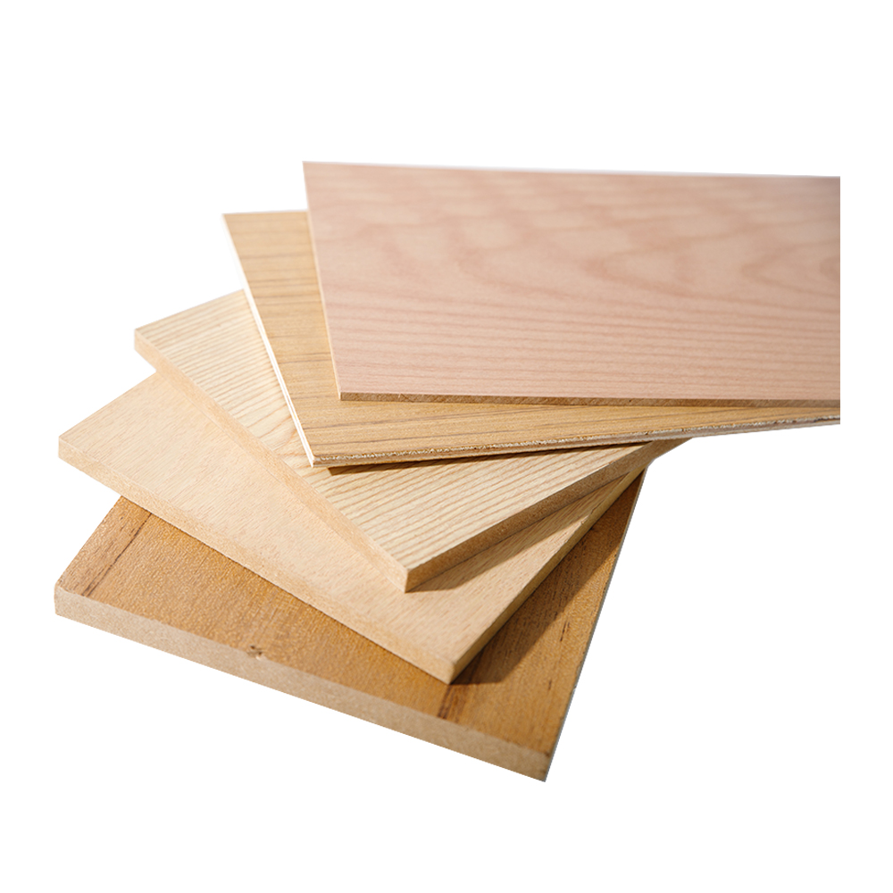 9/12mm ओक/अखरोट लिबास MDF मध्यम घनत्व Fiberboard लकड़ी