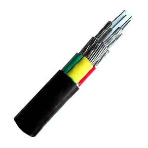 50mm 35kV Voltage HV Power Cable 35MM PVC XLPE Insulated Electric Aluminum Copper Wire Line Shielded Cable ISO Manufacturers