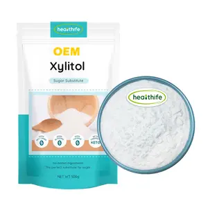 Healthife 99% Xylitol Poudre Additif Alimentaire Édulcorant au Xylitol