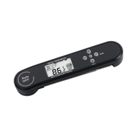 Termometer Daging Digital Bacaan Instan Lipat dengan Probe Baja Tahan Karat Layar LCD 1 ° C Accuracy IP66 Tahan Air untuk Dapur BBQ
