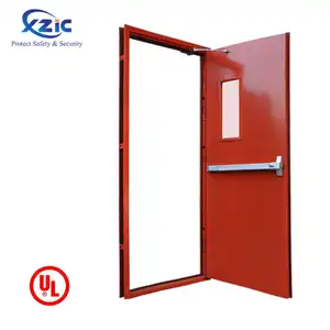 ULfire मूल्यांकन इस्पात दरवाजा लाल 3x7 5x7 फीट बांग्लादेश आग दरवाजा