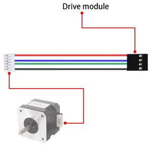 1PCS 1M Dupont Line to XH2.54 6pin Terminal Motor Connector Cables for Nema 42 Stepper Motor for 17HS4401 <strong>17HS3401</strong> - Product Image 2