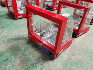 เครื่องอุ่นอาหารไฟฟ้าตู้โชว์อาหาร HW-827ใหม่ - Product Image 4