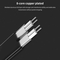 Cavo SATA TISHRIC 3.0, Cavo Dati Seriale per Disco Rigido a Stato Solido, Cavo Flessibile Multi-Spec per Trasmissione Rapida