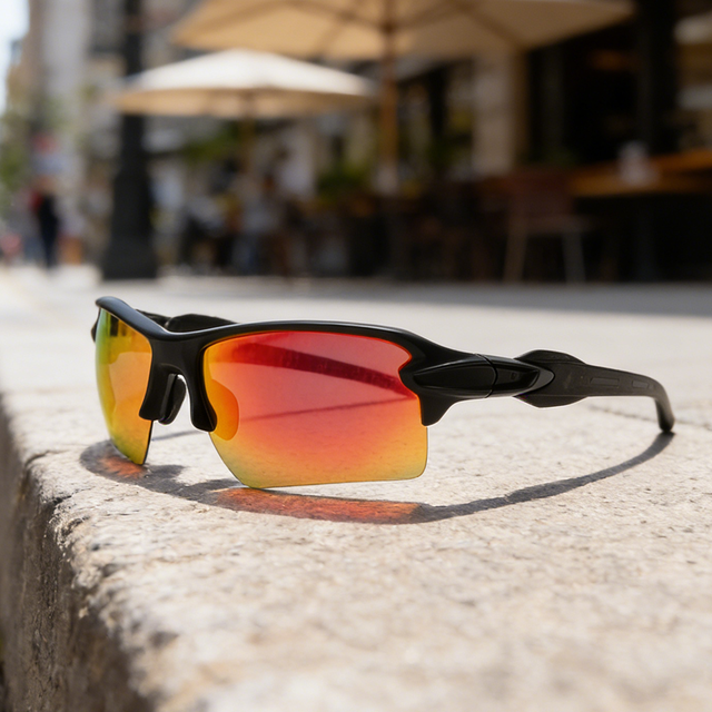 Custom Polarized Cycling Sunglasses UV400 TR90 Sports Eyewear for Road Bike MTB Outdoor Running Unisex OEM Wholesale