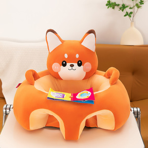 Animales de dibujos animados bebé sofá soporte asiento cubierta felpa silla aprendizaje bebé sofá silla niño Pluch silla con <span class=keywords><strong>libro</strong></span> - Product Image 3