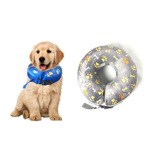 <span class=keywords><strong>Collar</strong></span> de cono de perro suave inflable de recuperación de mascotas isabelinas para perros y gatos cómodos ajustables para después de la cirugía - Product Image 5