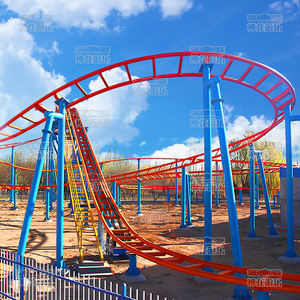 รถไฟเหาะรางสูง350ม. สำหรับห้างสรรพสินค้าในร่ม/กลางแจ้งขนาด13.5ม. - Product Image 3