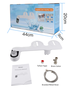 LSCOLO Nozzle Self-Cleaning <strong>Bidet</strong> Toilet Manual <strong>Bidet</strong> Sprayer Buy Home Feminine Wash <strong>Bidet</strong> Toilet Attachment - Product Image 4