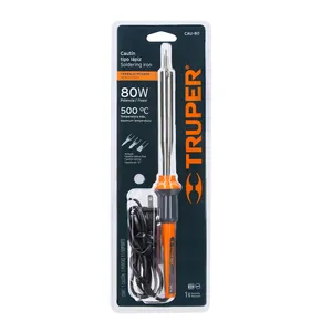 Truper 80W lavoro pesante tipo 4 pezzi Set di saldatori caautín Lápiz in una comoda custodia per il trasporto - Product Image 3