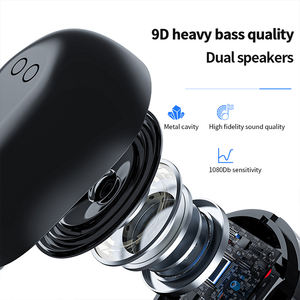 <span class=keywords><strong>2022</strong></span> Offres Spéciales D'origine M9 TWS ÉCOUTEUR 5.0 tactile Musique Sans Fil Écouteurs Stéréo Basse Casque Vrai Sans Fil Écouteurs De Base - Product Image 6