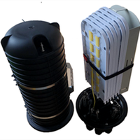 Mekanik Sızdırmaz Kubbe Fiber Ek Yerleştirme Kutusu, Tek Fiber Şeritli 1+8 Delikli PP+GF Malzemeli FTTH/FTTX/FTTB Ağları için