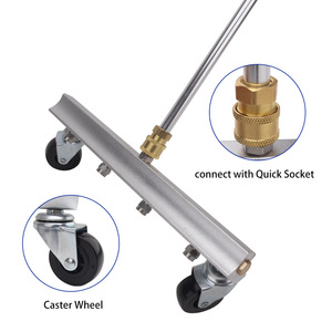 Cepillo de Limpieza para Autos Mingou de Alta Presión, de Aluminio, de 12.5 Pulgadas, para Lavado de Pisos - Product Image 3