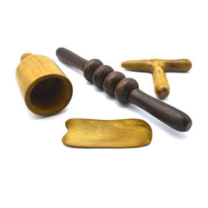 Masajeador de madera, palo de masaje de punto de rodillo de mano para fascia, celulitis, músculo, Abdomen, terapia corporal, masaje muscular - Product Image 3