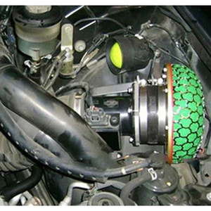 Filtres à air universels AUSO de 72 mm, design champignon rond, ovales verts, pour - Product Image 3