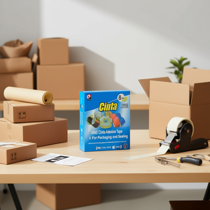 เทปกาวซินต้า Mnj ขนาด 4.8 ซม. x 110 ม. แพ็ค 6 ม้วน สำหรับบรรจุภัณฑ์และปิดผนึก - Product Image 3