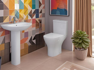 SUNRISE-Baño Tualet para baño, WC, artículos sanitarios, esquina, Unidad de tanque de descarga, inodoro de dos piezas - Product Image 4