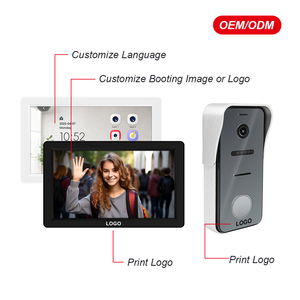Videoportero Inteligente <span class=keywords><strong>con</strong></span> Cable, 4 Hilos, <span class=keywords><strong>con</strong></span> Cámara IR y Función de Timbre, Sin Cerradura Eléctrica - Product Image 6
