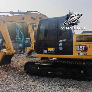 Excavatrice d'occasion Caterpillar 312D2GC, d'origine japonaise, 12 tonnes, sur chenilles en caoutchouc, taille moyenne, modèle 2023, godet de 0,6 m, moteur. - Product Image 2
