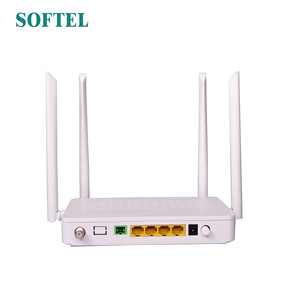 XPON ONU 4GE+CATV WiFi 5 Dual Band 2.4G&5G HGU ONT FTTH Unità di Rete Ottica - Product Image 2
