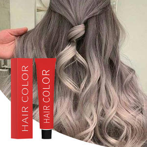 Creme de Tintura de Cabelo Permanente para Mulheres, Fórmula Sem Danos, Tonalidade Preta com Cobertura de Grisalhos - Product Image 1