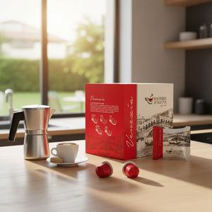 Miscela Venezia di Tosteria Italiana, 100 Capsule a Modo Mio 0,12g/Capsula per Macchina Espresso Portatile - Product Image 3