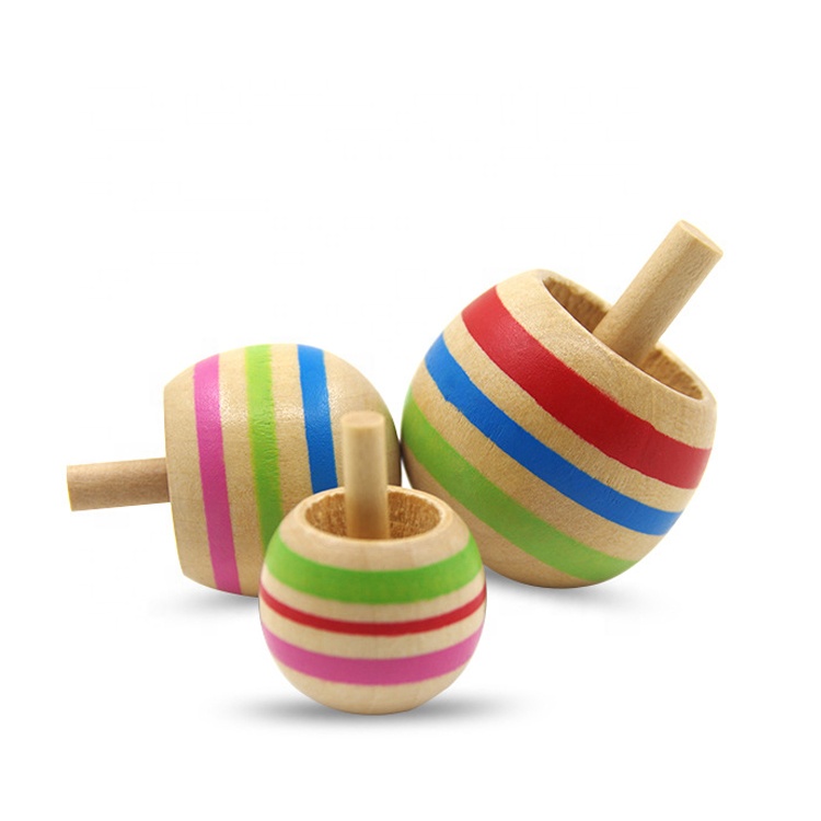 Лидер продаж, деревянная подставка, вращающийся верх, деревянная игрушка для детей