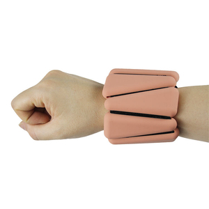 สายรัดข้อมือ/ข้อเท้าแบบปรับน้ำหนักได้ ทำจากเหล็กและซิลิโคน สำหรับโยคะและฟิตเนส - Product Image 6