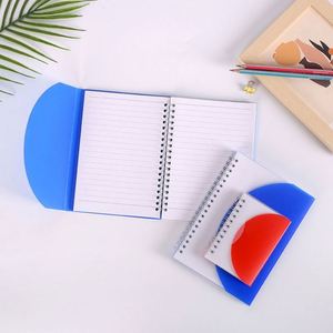 Promotional Eco-friendly Leather A5 Spiral <b>Notebook</b> with Custom Logo Print Sticky Notes-Gift <b>Notebook</b> <b>Set</b> for Events - Product Image 4