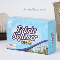 Sèche-linge adoucissant feuilles tissu adoucissant parfum statique sans graines de lin
