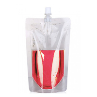 Pochettes souples personnalisées en PET/NY/PE de qualité alimentaire de 250 ml, 500 ml, 1 L avec bec verseur pour l'emballage de bière, soda, boissons, jus et aliments liquides – Vente en gros