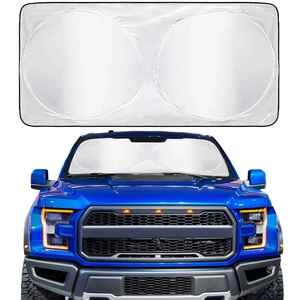 Pare-soleil pliable et portable QM pour pare-brise de voiture, personnalisable à faible MOQ pour vitres de voiture - Product Image 1