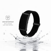 Pulsera Inteligente de Salud sin Pantalla, Sensor LED de Tres Colores, 20 Días de Duración de la Batería, Múltiples Modos de Ejercicio, Control por Gestos