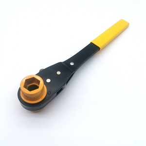 <span class=keywords><strong>Llave</strong></span> de carraca de liniero de extremo de enchufe cuadrado <span class=keywords><strong>doble</strong></span> 7/8 pulgadas x 3/4 pulgadas Longitud total 13 pulgadas - Product Image 1