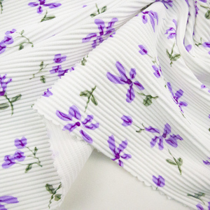 Tissu <span class=keywords><strong>de</strong></span> maillot <span class=keywords><strong>de</strong></span> <span class=keywords><strong>bain</strong></span> tricoté <span class=keywords><strong>anti</strong></span>-<span class=keywords><strong>uv</strong></span> imprimé floral été design nylon spandex extensible dans les 4 sens vente en gros - Product Image 2